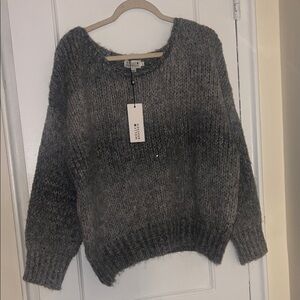 Molly Bracken scooped knit sweater